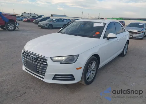 2017 Audi A4 2.0T Premium from USA, damaged, VIN WAUGNAF42HN061054